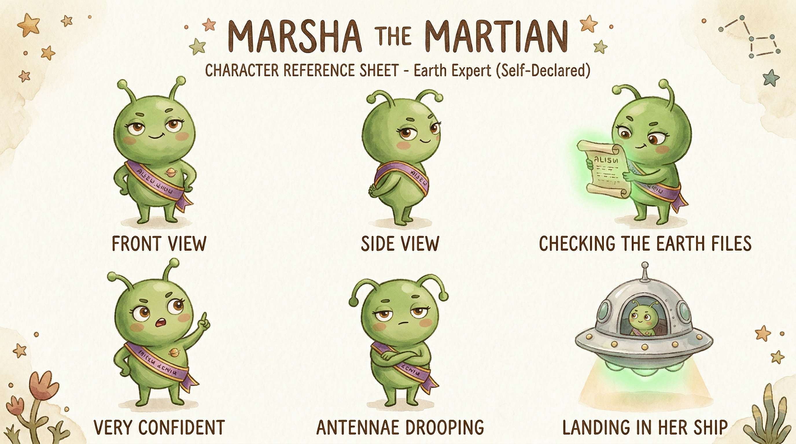 Marsha the Martian