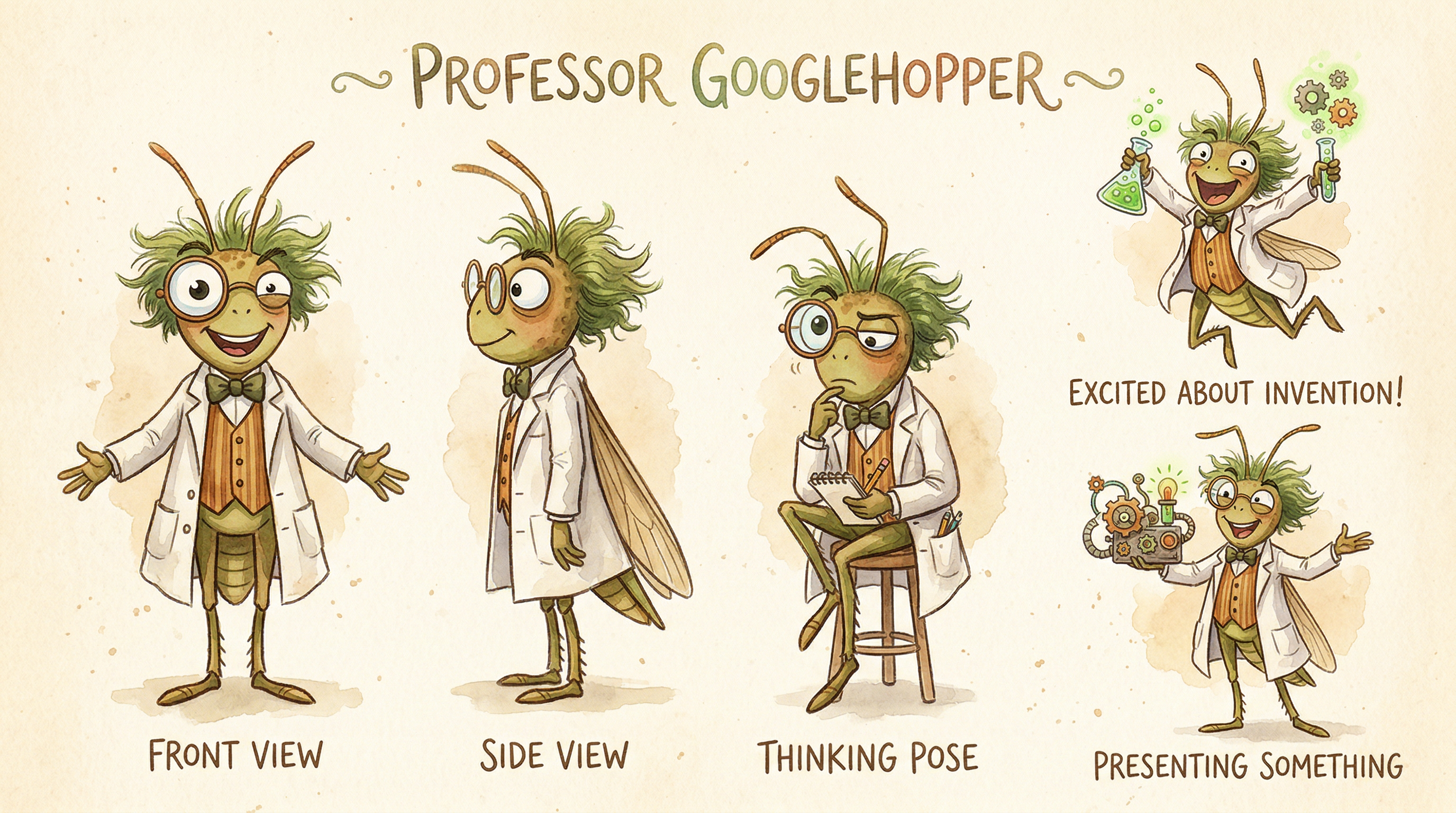 Professor Googlehopper