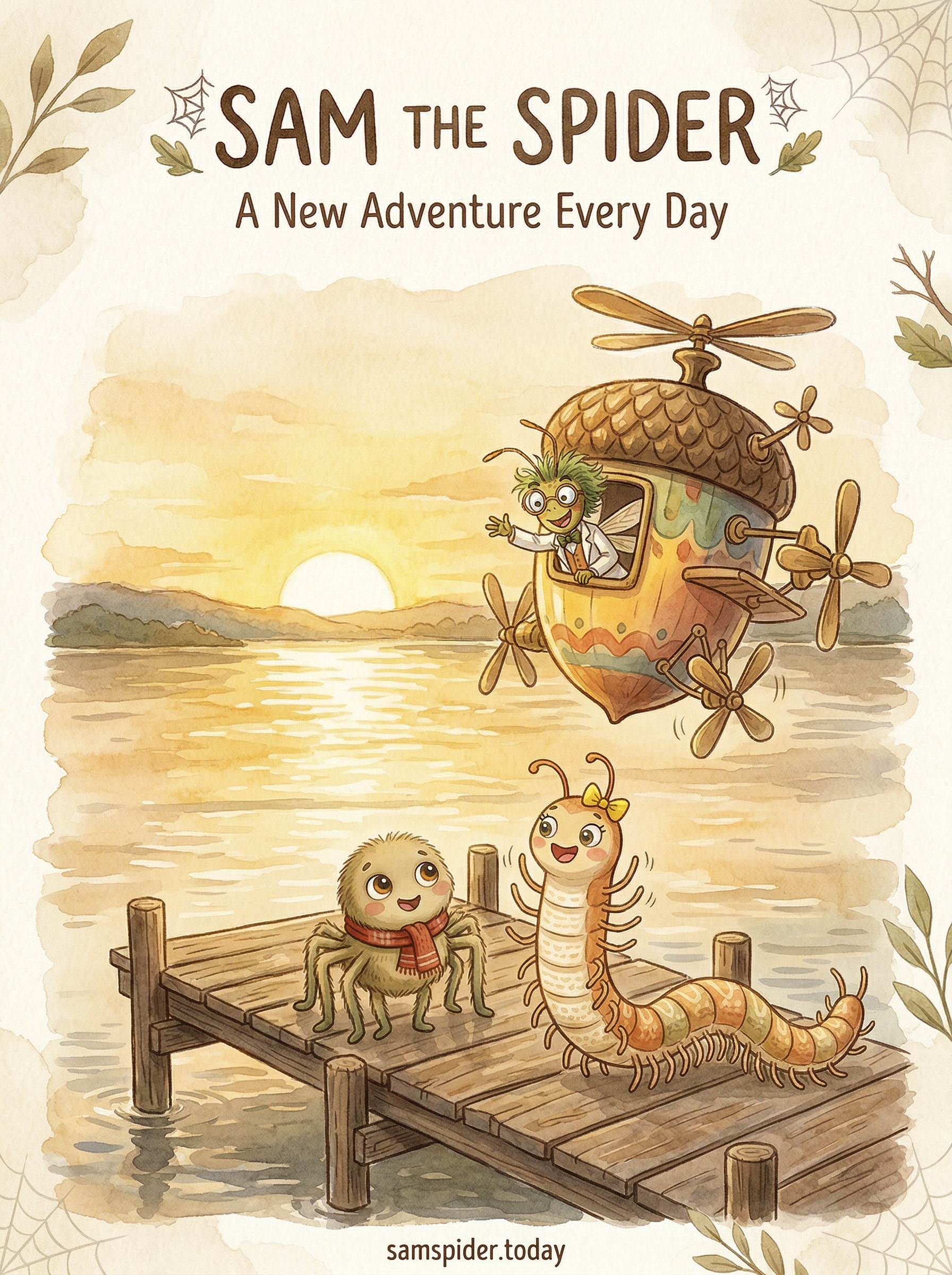 Sam the Spider series poster